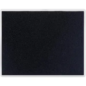 Ink Pad 5 x 4 Inch Craft Large Stamp Pad for Rubber Stamps Finger Painting (Black)