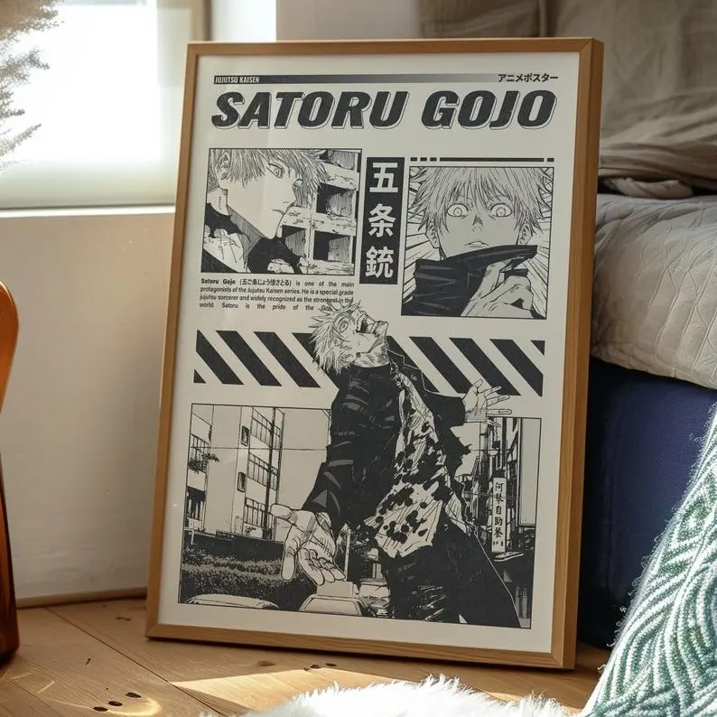 Jujutsu Kaisen Satoru Gojo Poster