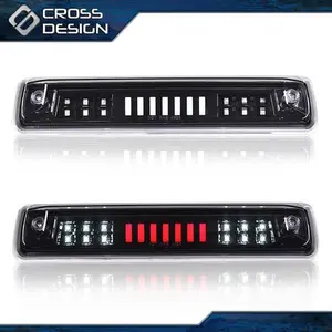 CROSSDESIGN LED THIRD 3RD TAIL BRAKE LIGHT CARGO LAMP FIT FOR 2015-2018 COLORADO/CANYON BLK