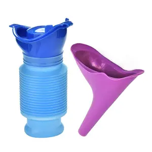 NEW 750ML Emergency Urinal, Pedestal Urinal, Pocket Toilet for Men Women, Pee Bottles with Sealed Lid Collapsible Portable Urinals for Camping Travel Car Traffic Jam