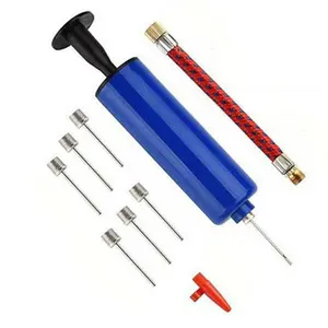 1 Set Ball Pump Kit, Hand Pump Inflator, Portable Ball Inflating Pump Tool With Air Hose, Valentine's Day Gift, Sports Ball