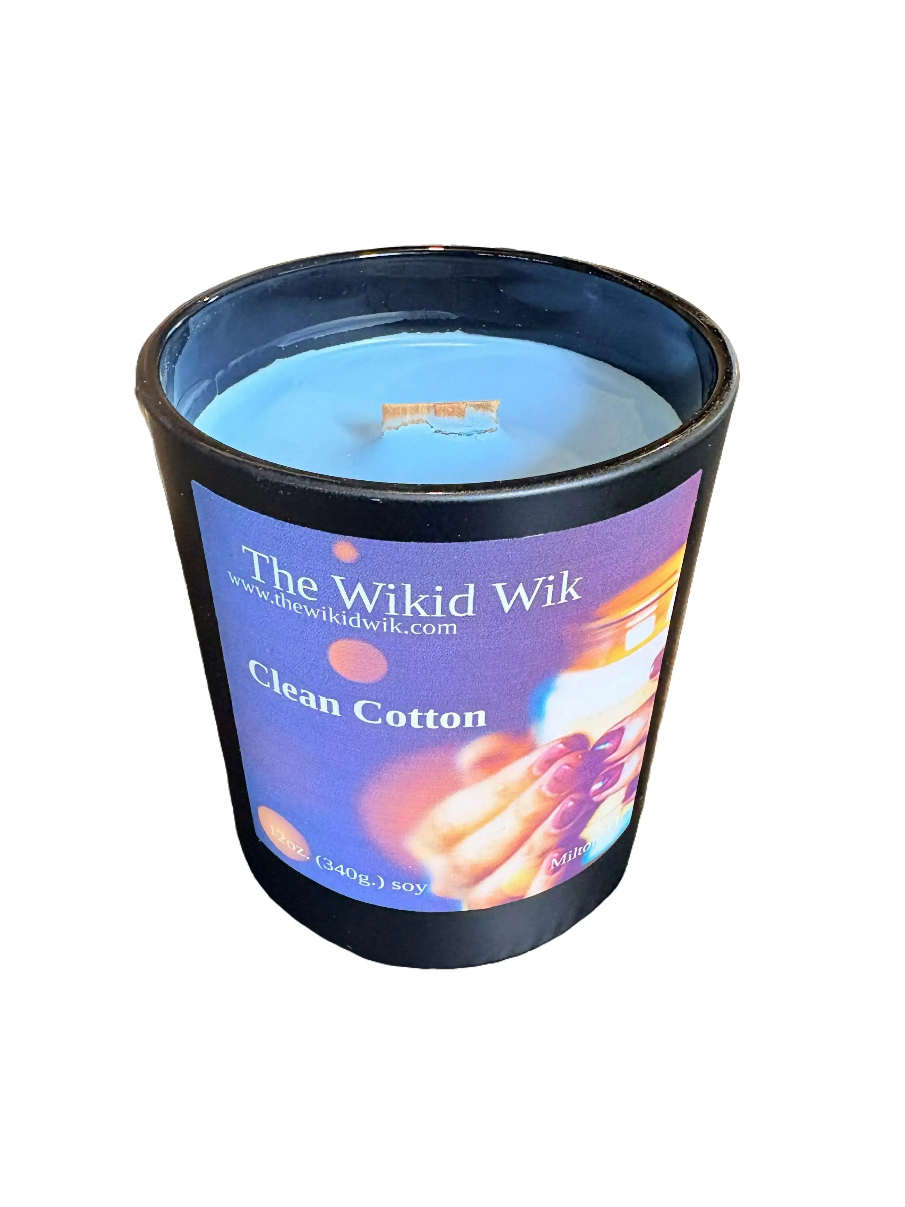 Clean Cotton - Scented Soy Candle (NEW)...Fresh, airy, and comforting — like sun-dried sheets on a warm day.