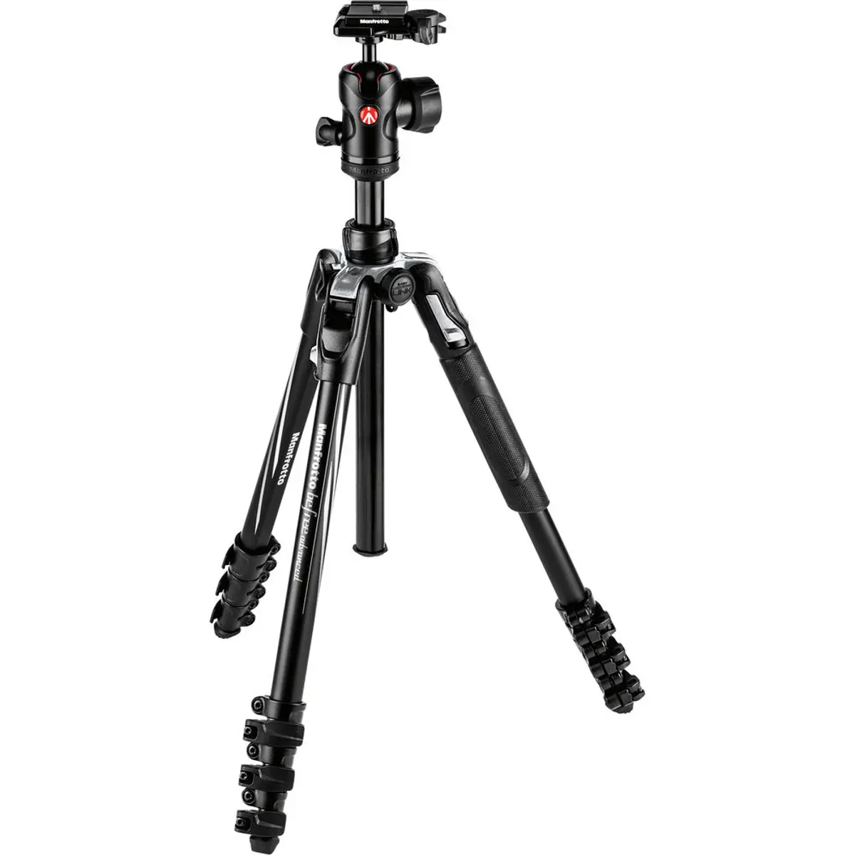 Manfrotto Befree Advanced Lever-Lock 4-Section Aluminum Travel Camera Tripod with Ball Head, Camera Equipment & Accessories, Black