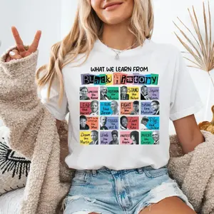 Black History Lessons Shirt Black Lives Matter Sweatshirt Motivational African American Support T Shirt Gift