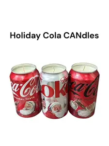 Vineyard Candle Co - Holiday Cola Scented Soy Wax CANdles - Santa Edition 2025