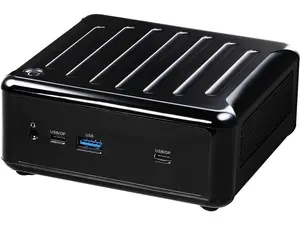 ASRock Industrial NUC BOX-1260P Fanned Barebone, Include Intel 12th Gen i7-1260P Alder Lake-P CPU, Intel WIFI 6E and Two 2.5 Gbe Dual LAN, Dual Storage and Memory Support, TPM2.0 on Board