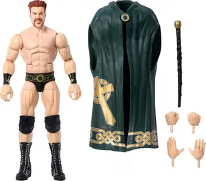 Mattel WWE Elite King Sheamus Action Figure with 25 Articulation Points & Swappable Hands Collectible 6-inch Figure Greatest Hits 2025 Series