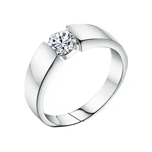 S925 plated silver classic and atmospheric zircon ring simple and trendy divorce  ring Unisex Heart Bracelet Set vintage  van cleef  bracelet Large Pearl Saturn Water Drop Choker