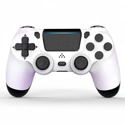 CORESI Wireless Bluetooth 360 Joystick Control Gamepad - Dual Vibration, Responsive Analog Sticks, RGB LED Cues, Built-in Speaker, Rechargeable - 1x Controller, 1x Micro USB Charge Cable - for PS4 Consoles, Smartphones - Gaming Console Accessories