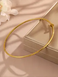 Stainless Steel Four-Leaf Clover Choker Necklace, Unique Design, Luxurious Feel, Long-Lasting Color, Perfect Gift for Girlfriend