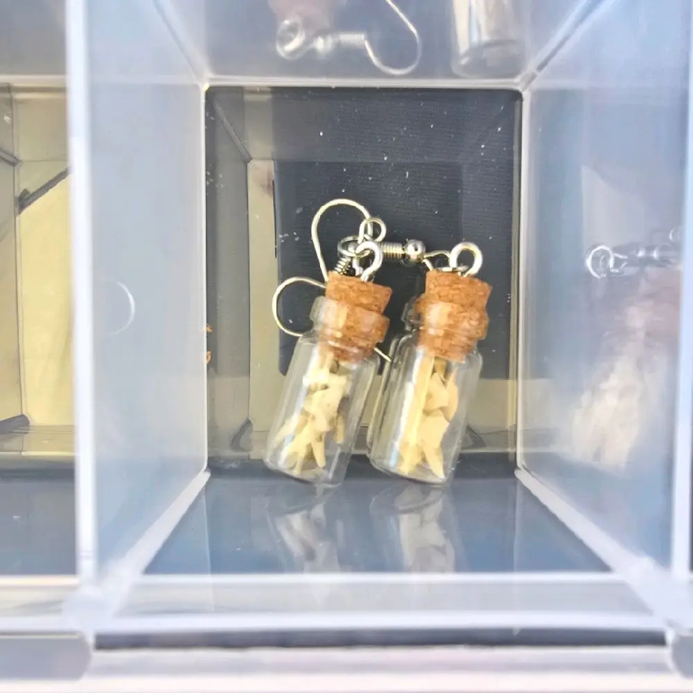 Rodent Bone/Animal teeth earrings