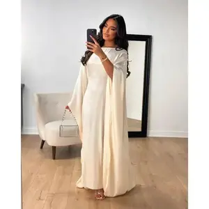 Shiny Butterfly Abaya with Inner Belt, Long Party Dress, Summer Abayas for Women, Dubai Luxury, Turkey Islamic Clothing, Kaftan Robe