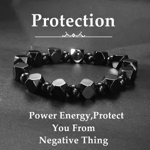 Obsidian Bracelet, Root Chakra Protection Stone, Men's Energy Jewelry, Power Energy, Boost Confidence & Stability Gift