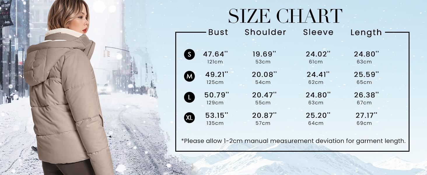 Arssm Women’s Sherpa Lined Fleece Puffer Jacket – Quilted Hooded Winter Coat for Cozy Street Style & Cold Weather Outfits