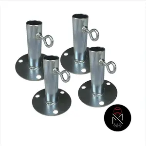 1” Foot base legs for EMT poles/ baseball frame/ foot bases for canopy