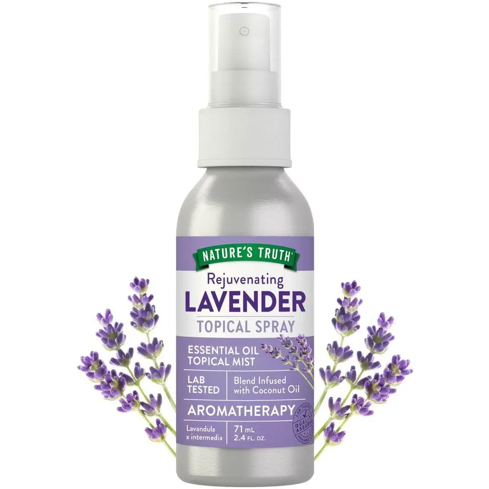 Nature's Truth Lavender Essential Oil Mist Spray - Aromatherapy- 2.4 fl oz
