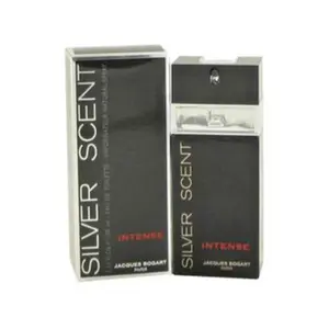 212 MAIN Silver Scent Intense by Jacques Bogart - Men's Aromatic Citrusy Bold Eau De Toilette Spray, Long Lasting Fragrance, Citrus Bold Scent, 3.33 fl oz