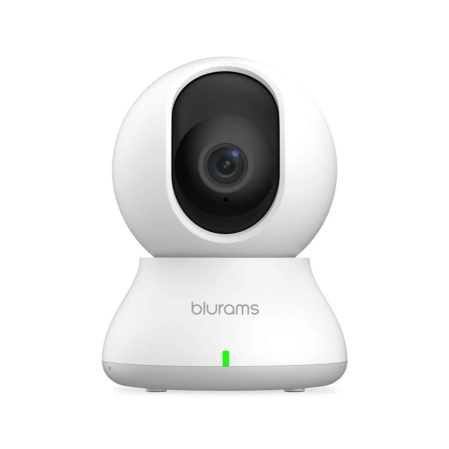 Blurams Security Camera, 2K Indoor Camera 360° Pet Camera for Home Security w/Motion Tracking, Phone App, 2-Way Audio, IR Night Vision, Siren, Works with Alexa & Google Assistant(2.4GHz ONLY) PTZ Dome 3MP - A31