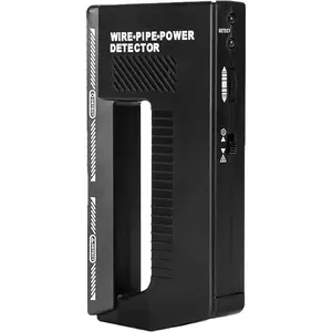 Wall Scanner & Metal Detector – High-Sensitivity Stud Finder with Adjustable Alert – Detects Pipes, Wires & Studs – DIY & Professional Multifunction Tool with Rugged ABS Casing (Black, WPP123), Digital Wall Sensor, Home Renovation Tool