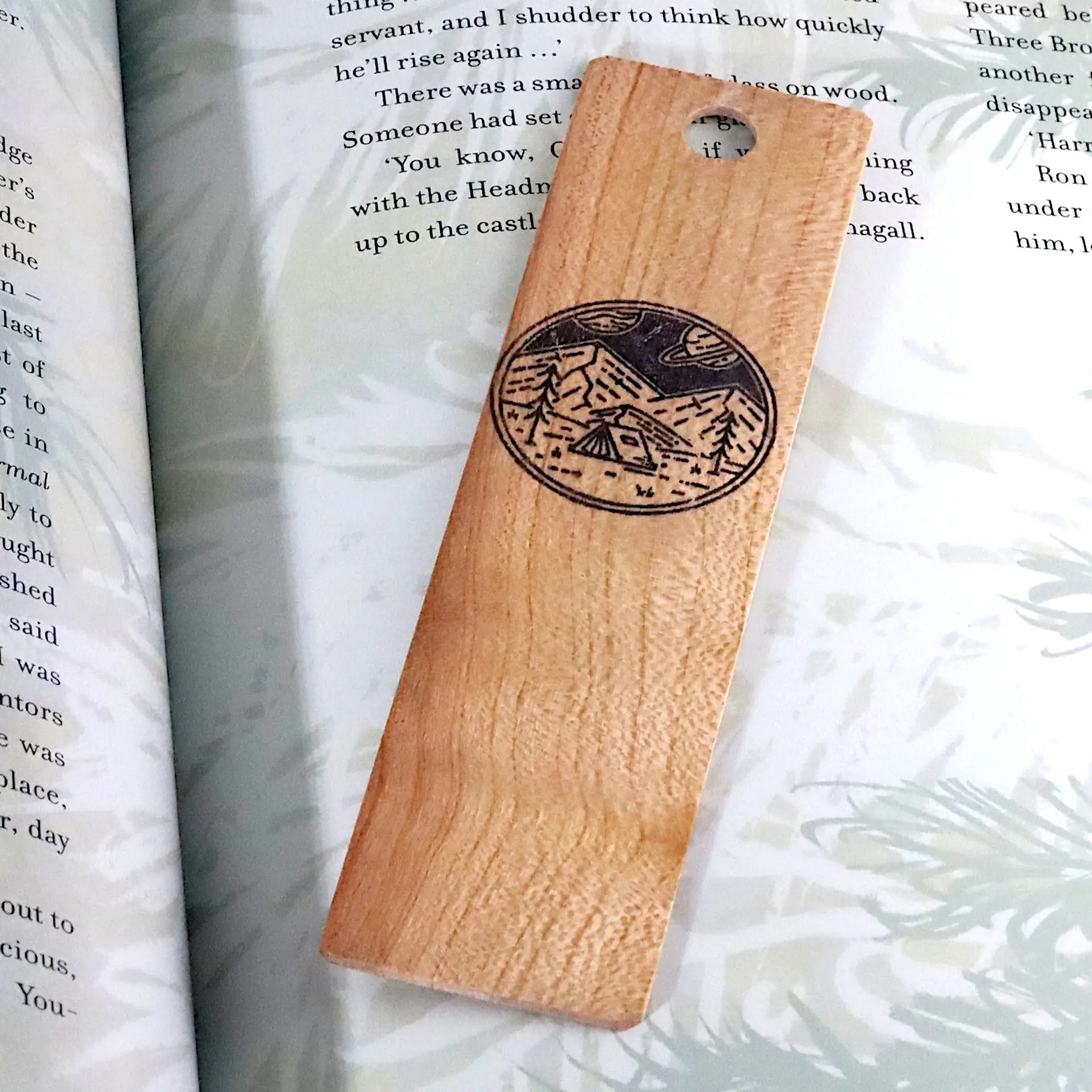 Nature-Inspired Wooden Bookmarks
