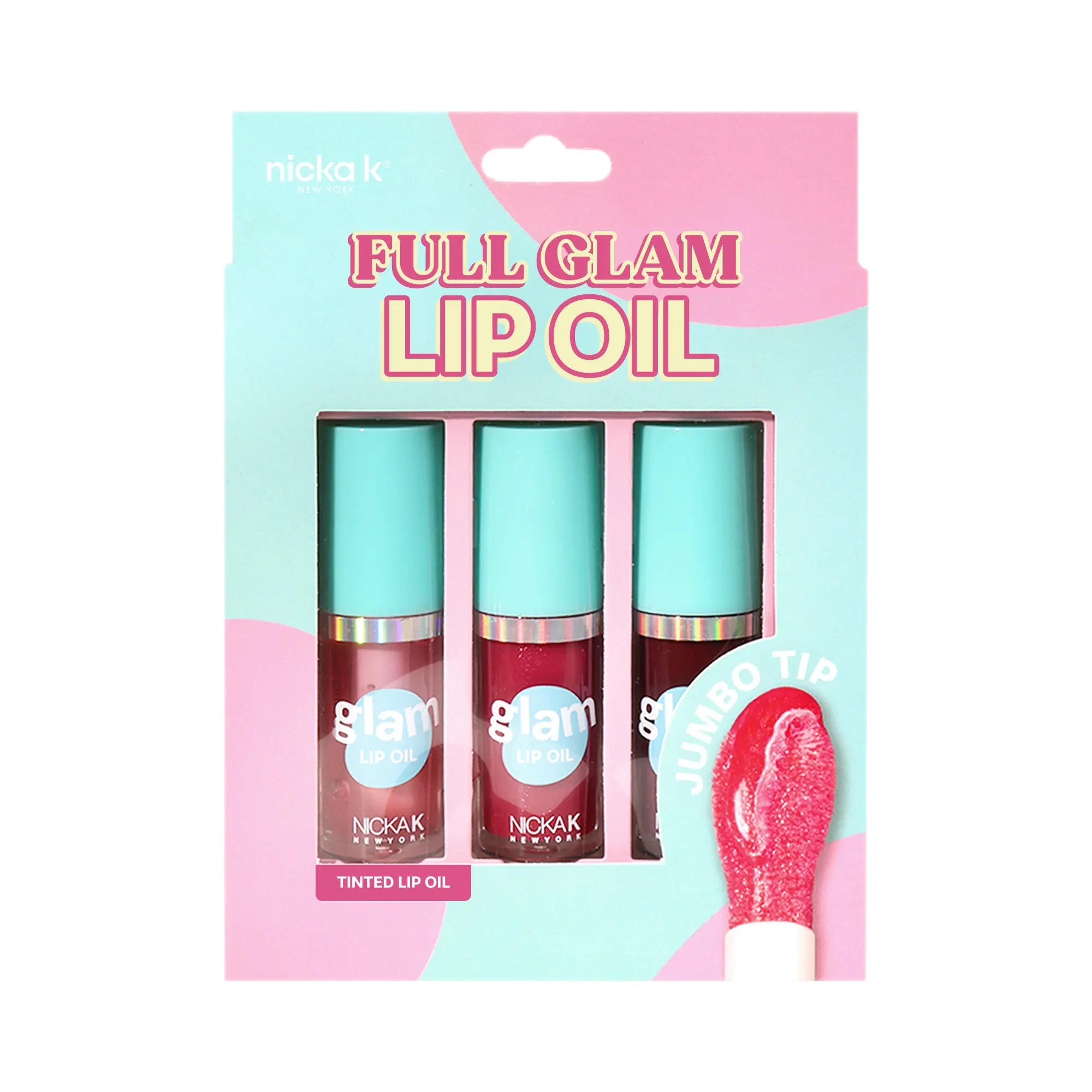 Nicka K New York Full Glam Lip Oil Set