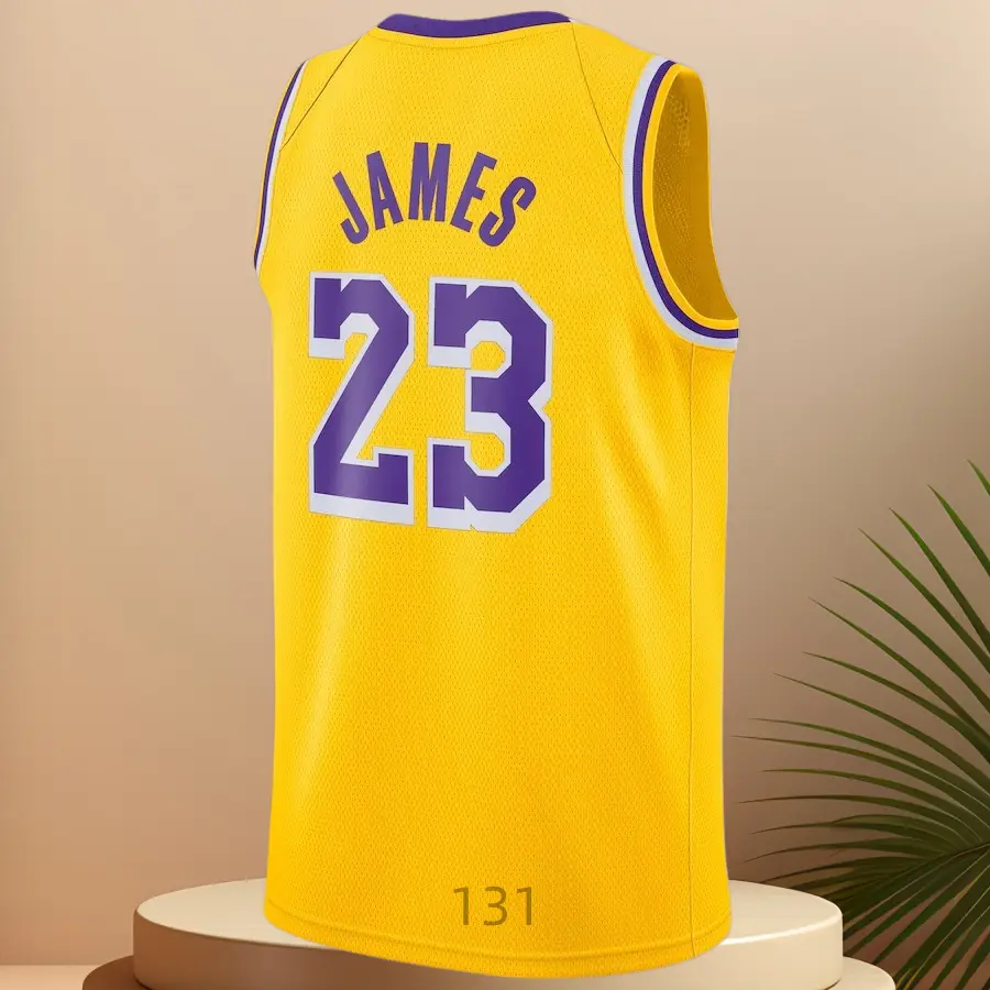 Classic-Design stitched Basketball Jerseys Gold shirt Eye-Catching CV 2025