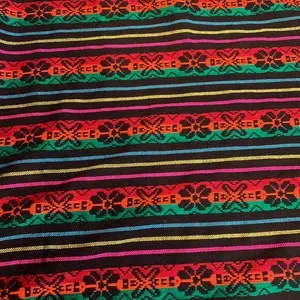 Mexican Cambaya Fabric Black