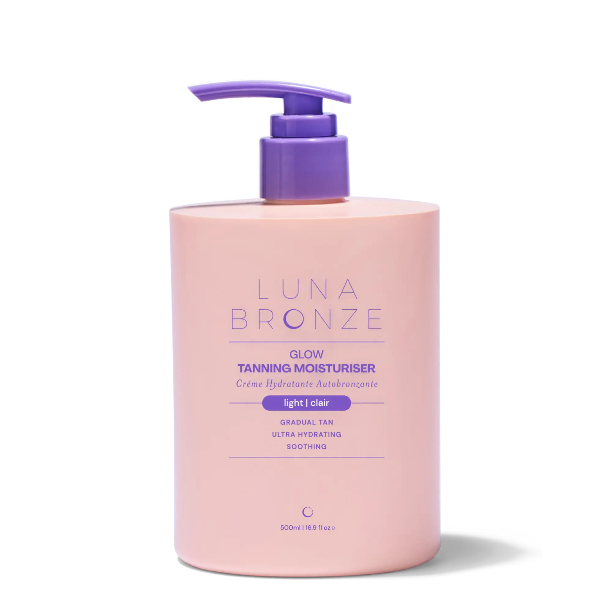 Glow Gradual Tanning Moisturizer - Light Jumbo Size, Nourishing Moisturizing Bronzing Tanner, Body Care Fake Tanning Solution for a Natural Bronze Finish