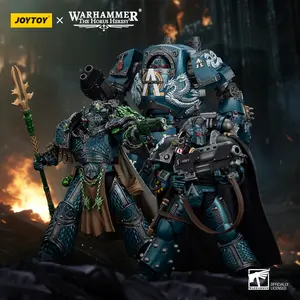 JOYTOY Warhammer The Horus Heresy Alpha Legion Alpharius Primarch of the XXth Legion Saboteur Consul Contemptor Dreadnought