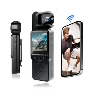 1080P Pocket Digital Camera,WiFi Wireless Recorder, 6x Digital Zoom,Motion Detection,Handheld Camera Recorder,POV Camera,for Outdoor Sport,Travel,Streaming Camera,Handheld Camera Recorder, POV Camera,Men Gifts, Vlogging Camera