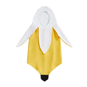 Halloween Newborn Baby Girl Boy Costumes Banana Costume Sleeveless Cartoon Hooded Tops Infant Halloween Costumes