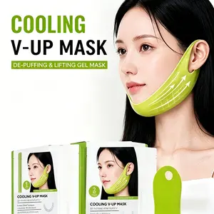 New 12Pcs V-Line Lift Mask, Cactus Collagen Hydrogel Mask for Double Chin Firming & Skin Repair SummerVibes TikTokShopFinds