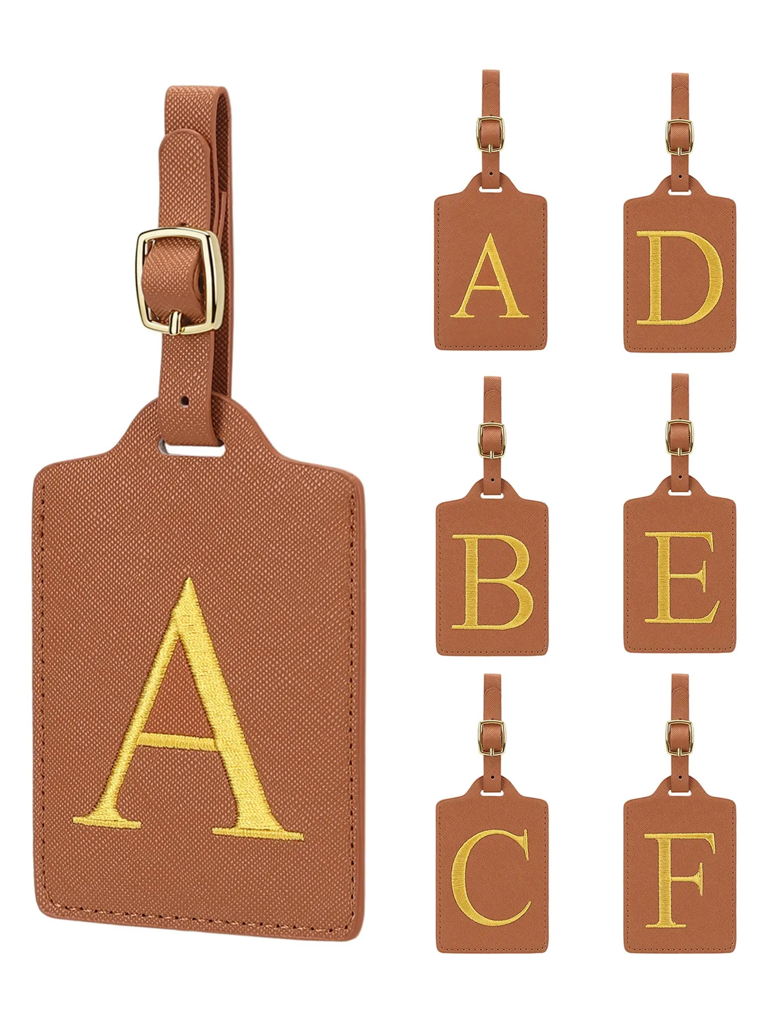 Name ID Luggage Tag, Personalized Letter Tags, Fashion Bag Charms, Bag Pendant, Bag Decoration, Bag Accessories, Essential for Women's Daily Travel, Cruise Trip Must-Have, Durable and Lightweight Design