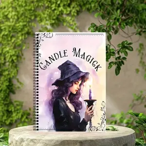 Candle Magic Guide, Ancient Candle Spell Art, Manifest Love Wealth Success Protection, Step-By-Step Ritual Instructions, Essential Oil Wax Color Pairing Manual