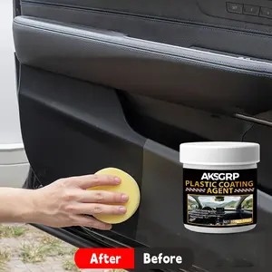 Car Interior Restoration Wax, Dashboard & Plastic Polishing Cream, Oxidation Aging Repair Paste, Tire Shine Balm, Car Detailing Products