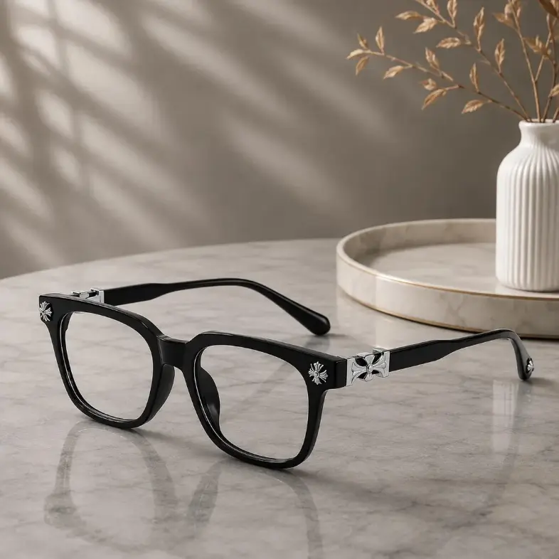 Chrome Hearts Glasses | Clear Frame Eyewear | Streetwear Accessory
