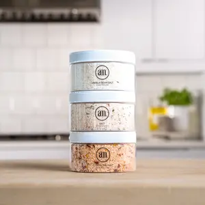 a m. SALT Bundle | Signature Seasoning, Vanilla Baking Salt & Citrus Chili Salt | Gourmet All-Purpose & Finishing Salts | Small Batch USA Made | No MSG