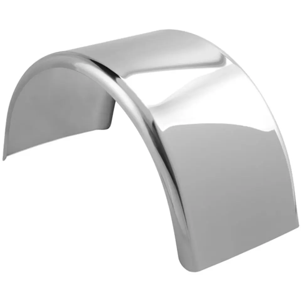 90-Inch 304 Stainless Steel Low Rider Full Radius Sweep Fenders Pair, 31" Deep Drop Mirror Finish Motorbike Accessories for Mechanical Hardware, Motor Parts Accessories