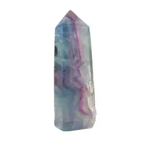 Rainbow Flourite Crystal Tower