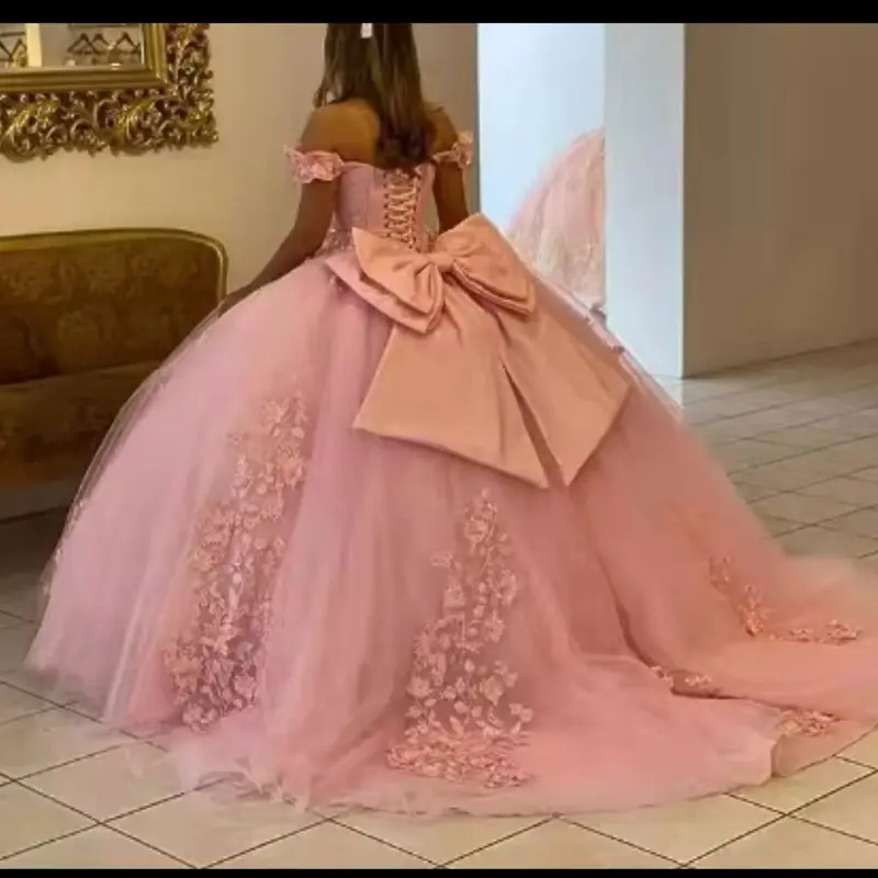 quinceanera dresses pink and gold with bow - TikTok Shop quinceanera dresses pink and gold with bow - TikTok Shop