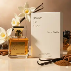 MAISON DE PARIS AMBER VANILLA COLOGNE PERFUME - 3.4 OZ - UNISEX FRAGRANCE