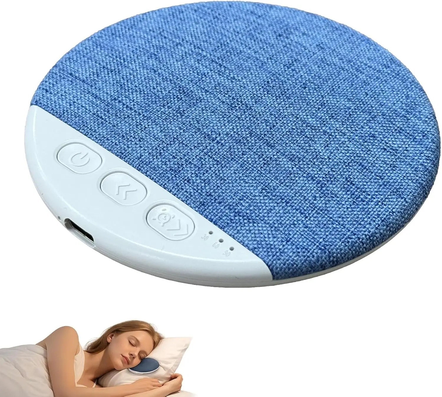 2026 New Bluetooth Pillow Speaker For Sleeping, Ultra-Thin 1.1cm Under Pillow Speaker With White Noise Timer & Bluetooth 5.4, Wireless Sleep Aid With Stereo Bass, Comfortable For Adult Side Sleepers
