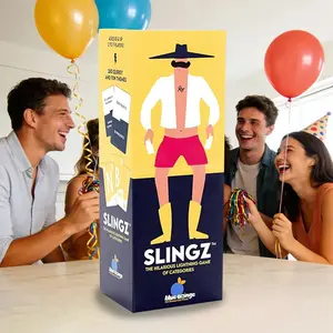 Slingz: The Lightning-Fast Category Showdown - A Hilarious Party Card Game of Quick Thinking & Outrageous Answers for 2-7 Players, Family Fun Game, Party Table Game, Fun Tabletop Game