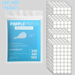 Clear Invisible Pimple Patches, Ultra Thin Acne Spot Stickers, Acne Spot Treatment, Seamless Cover Oil Control, Blemish Relief Care, Pore Minimizing, Smooth Skin