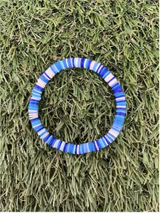 Blue tropical ocean bracelet