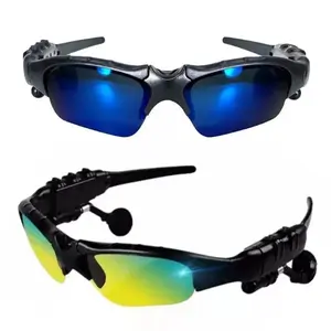 Bluetooth 5.0 Glasses Outdoor Sports Cycling Surround Sound Headphones for Music Call Polarized Riding Sunglasses
