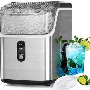 Antarctic Star Nugget Ice Maker with Soft Chewable Pellet Ice 34lbs/24H