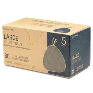 NINESTARS 21 Gal. Extra Strong 30 Ct. Trash Bag