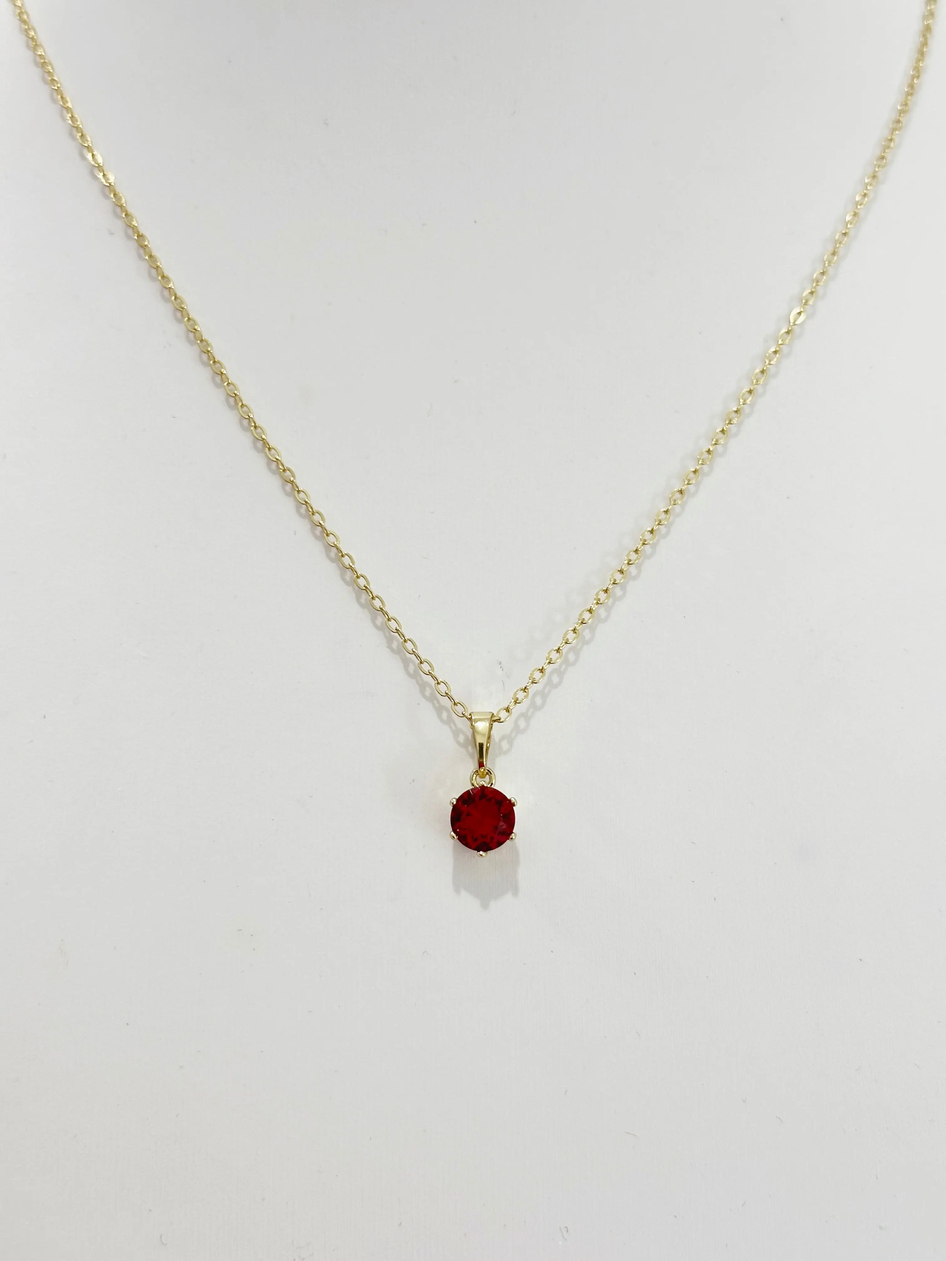 Ruby stone necklace Ruby stone necklace