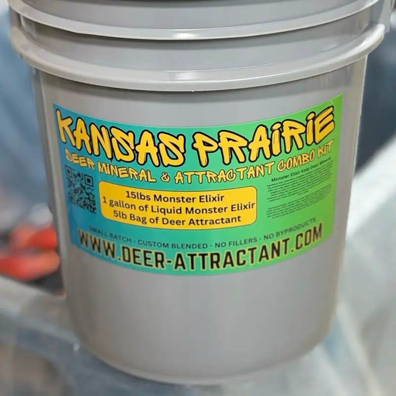 5 gallon bucket deer mineral combo